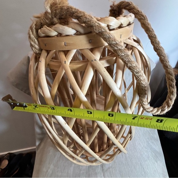 WAYFAIR Hanging Bamboo Candle or Plant Holder. - Picture 6 of 10